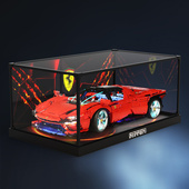 亚克力展示盒适用le高机械组 收纳罩 SP3 42143 超级跑车Daytona