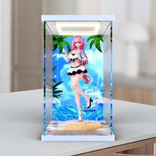 爱莉希雅 崩坏3 夏日妖精小姐 系列 亚克力回型灯防尘罩适用Gift