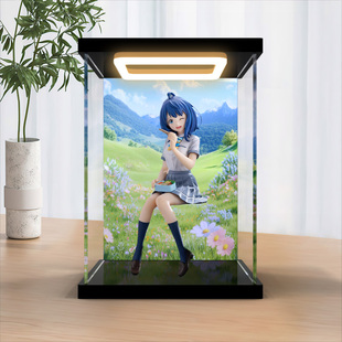 适用FuRyu败北女角太多了压泡面人偶ー八奈见杏菜手办展示盒