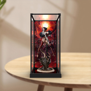 收纳展示盒适用否极AMERFORT 星轮系列 献祭骑士法艾拉手办合金框