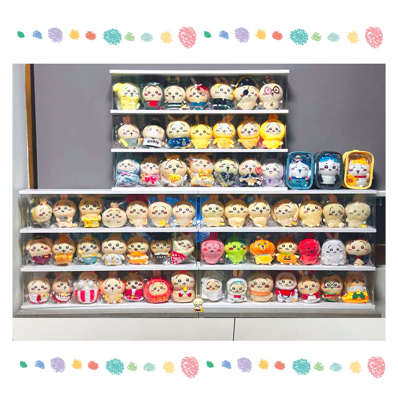 盲盒收纳展示架乌萨奇小八收纳