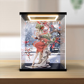 初音未来 梅花三弄 川帝适用GSC 7比例 手办模型回型灯展示盒