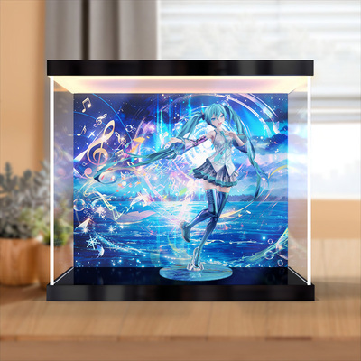 灯箱款展示盒适用电子歌手系列01 初音未来 0x27 Eternal Stream