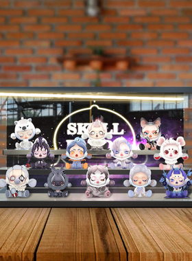 泡泡玛特展示盒 食梦动物系列潮玩 盲盒模型专用亚克防尘罩收纳盒