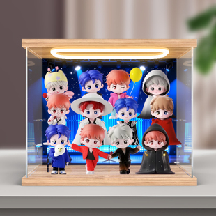 收纳展示盒适用檀健次多见一次系列手办盲盒演唱会舞台主题场景