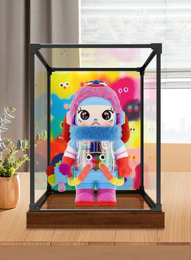 展示盒适用于MEGA SPACE MOLLY JON BUGERMAN 400%乔恩博格曼公仔