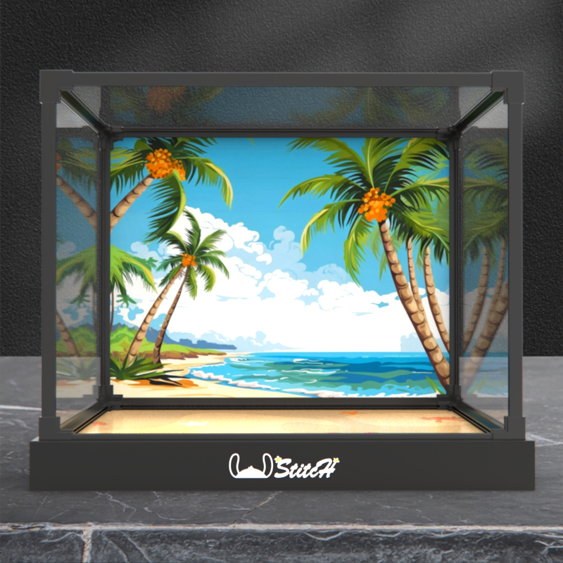 亚克力展示盒收纳防尘盒川帝