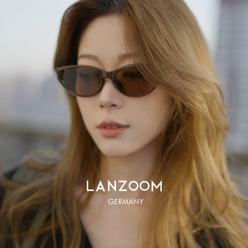 德国蓝族LANZOOM墨镜Isar系列太阳镜眼镜女款猫眼偏光防紫外线
