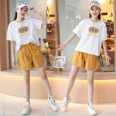 女童夏装套装2025新款