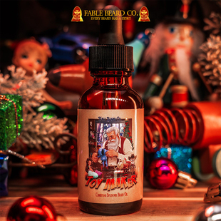 TheToyMaker棉花糖拿铁香草波旁威士忌烟草胡须油 Fable beard