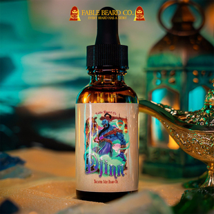 Djinn埃及古龙水温暖檀香和龙血香氛 Fable The 胡须油 beard