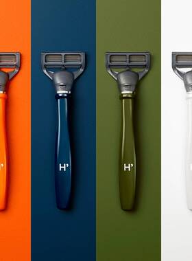 Harrys-美国传统手动卡夹5层刀头男士剃须刮胡刀男友老公节日礼物