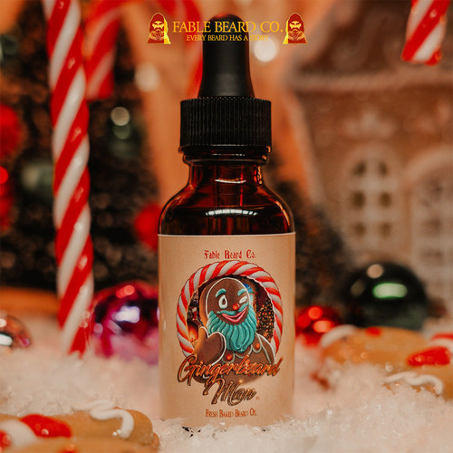 Fable beard co-The Ginger Beard Man姜饼太妃糖香料香氛 胡须油