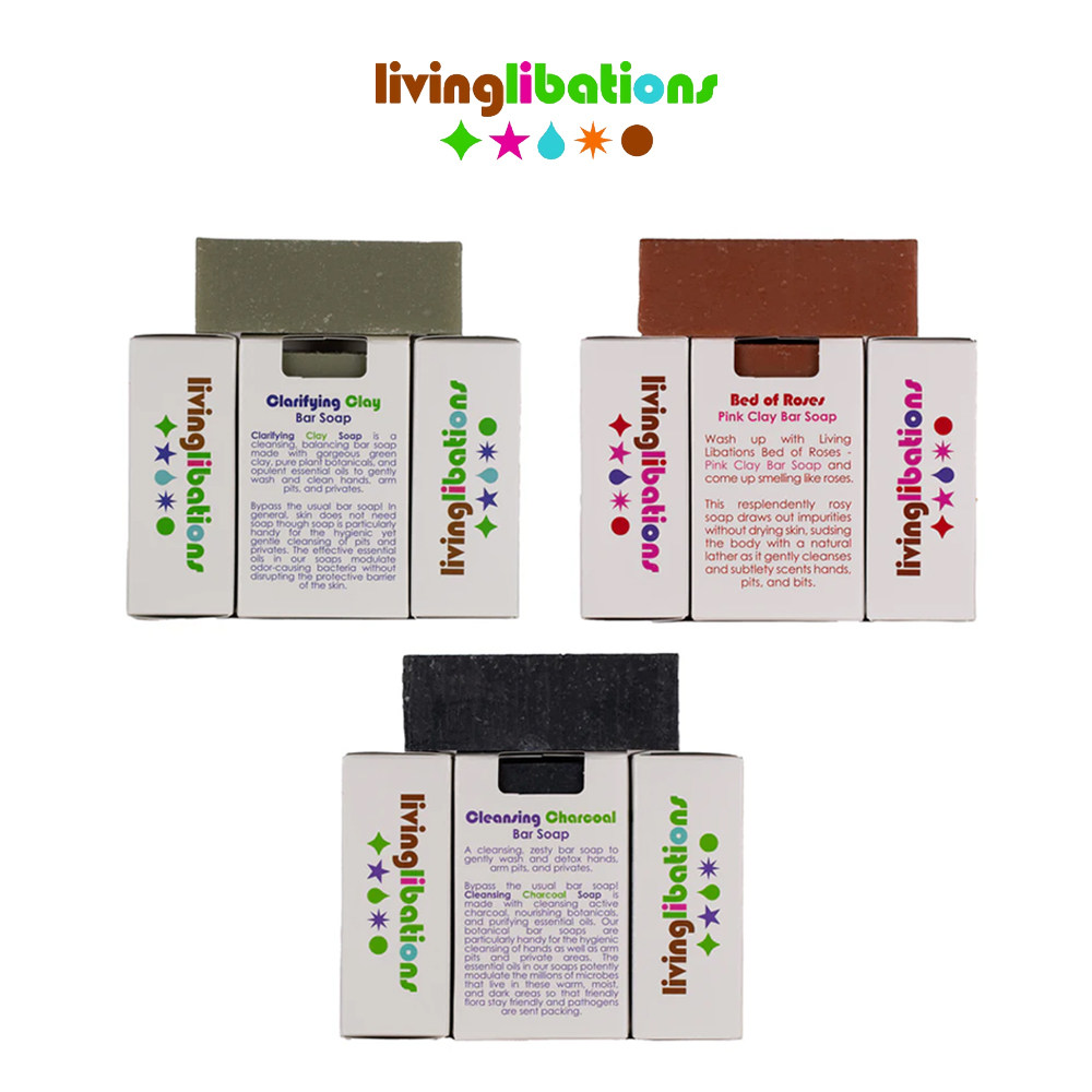 living libations-含天然矿物净化肌肤毛孔温和清洗双手私处 香皂
