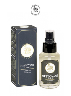 Osma-法国日常深层清洁油脂污垢收敛毛孔男士洁面乳洗面奶50ml