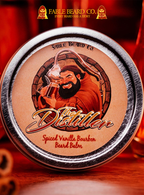 Fable beard co-The Distiller陈年波本威士忌橡木香氛胡须定型膏