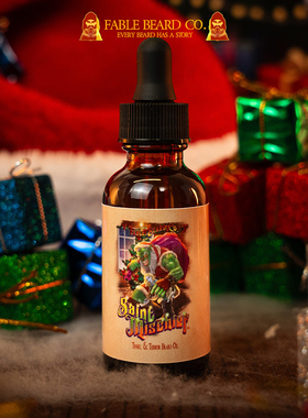 Fable beard co-Saint Mischief燕麦饼干蜂蜜香氛柔软亮泽 胡须油