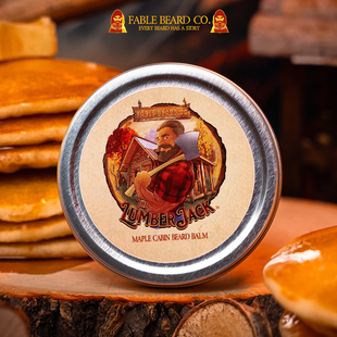 The Lumberjack枫糖木香便于造型持久胡须定型膏 beard Fable