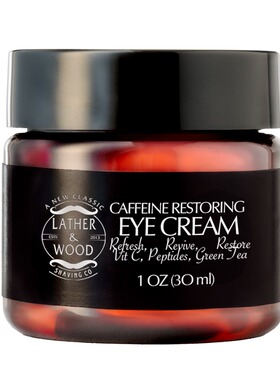 Lather&Wood咖啡因男士眼霜30ml