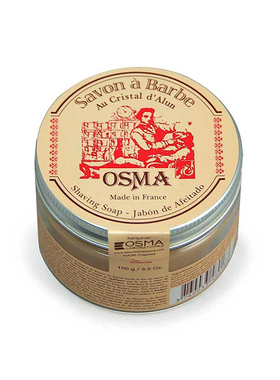 Laboratories Osma-法国含明矾舒缓收敛丰富泡沫男士剃须皂100g
