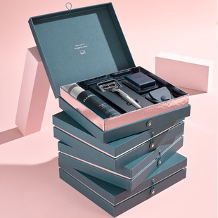 Harrys-美国官方原装礼盒正品手动卡夹5刀头男士剃须刀刮胡刀套装