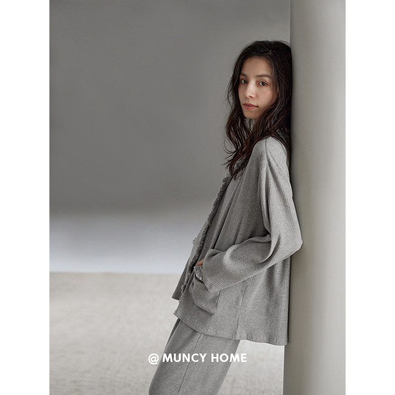 曼系女纯棉时尚家居服