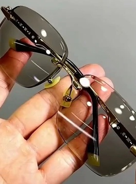 天然水晶石眼镜糖色石头镜清凉养目抗疲劳防辐射高档平光眼镜