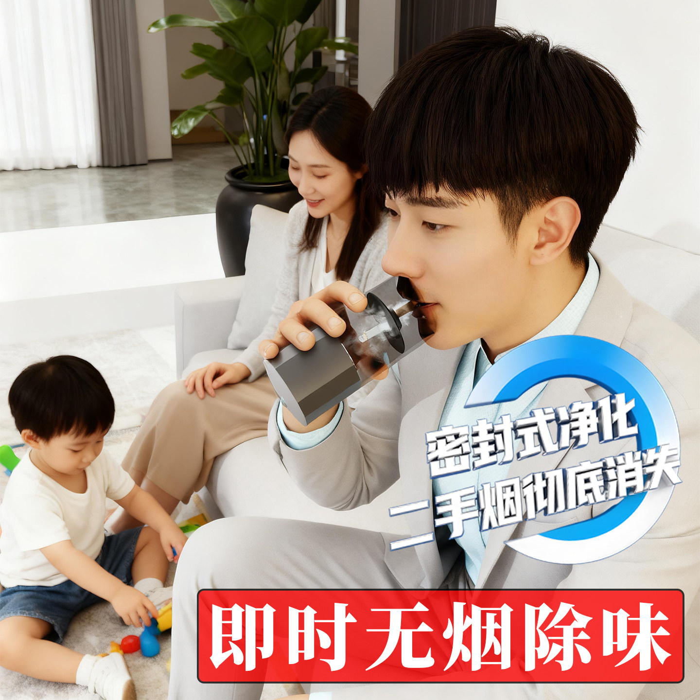 即時100%除烟98%除烟味