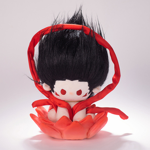 哪咤棉花娃娃莲花坐垫敖丙玩偶女生男生送女友生日礼物女朋友实用