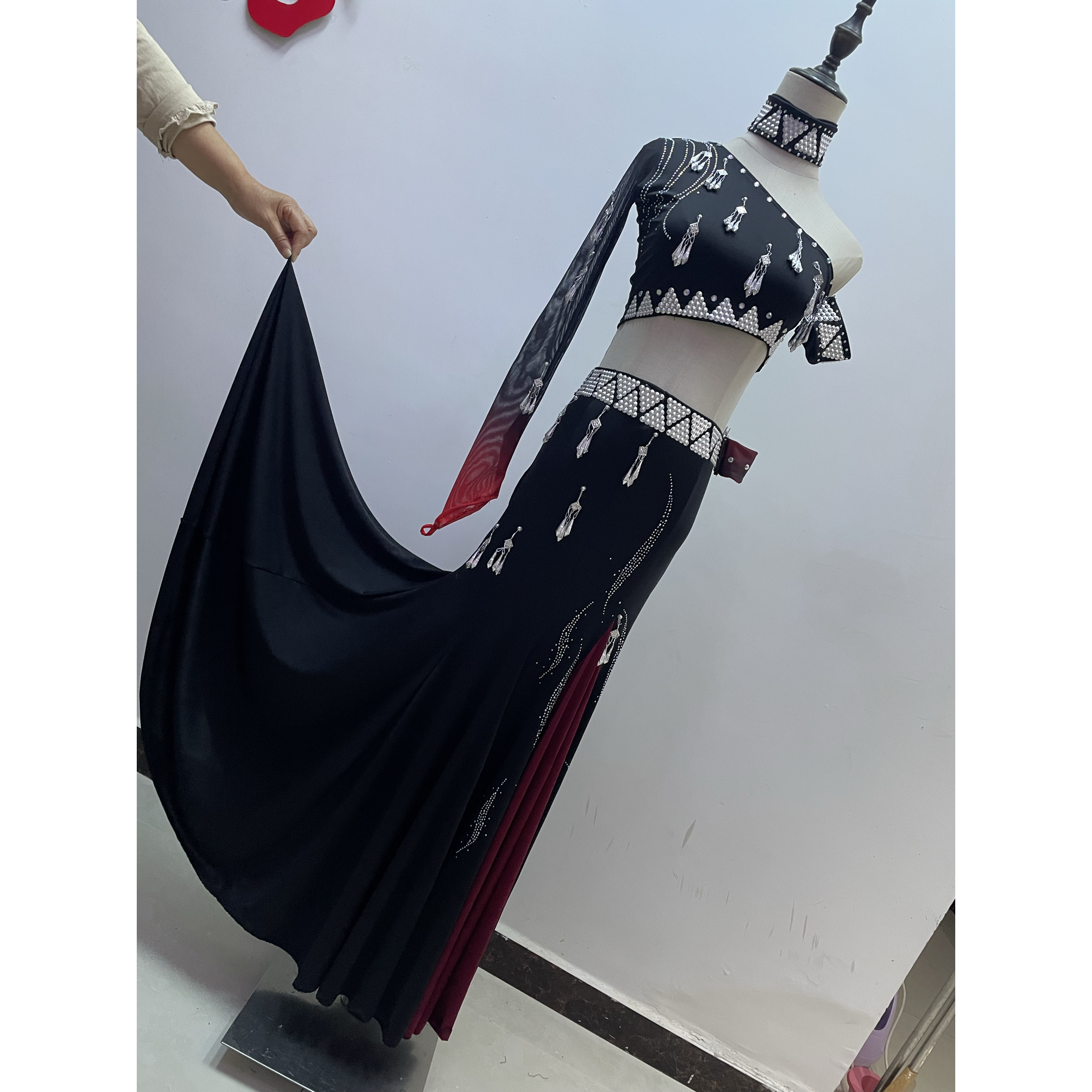 艺考新中式民族风套裙傣家的雨