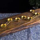 北斗七星莲花招财酥油灯灯座灯架供佛灯家用蜡烛台21盏长明灯