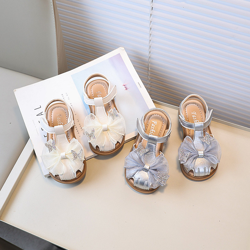 女童包头凉鞋2025夏季新款中大童百搭镂空罗马凉鞋仙女公主沙滩鞋,童鞋/婴儿鞋/亲子鞋,凉鞋,淘宝优惠券,粉丝福利购,淘宝优惠卷