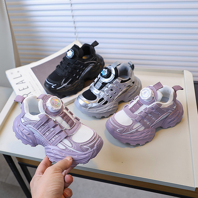 男童女童运动鞋防滑软底休闲风