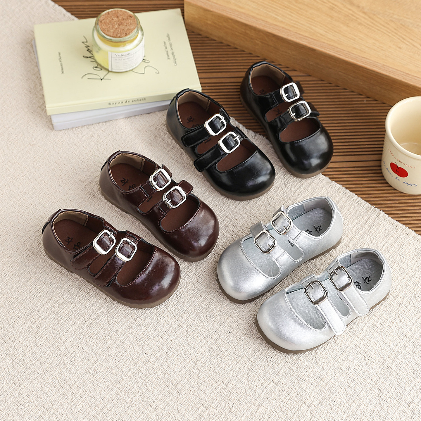 女童皮鞋2026春季新款女宝宝单鞋英伦风儿童公主鞋软底时尚百搭,童鞋/婴儿鞋/亲子鞋,皮鞋,淘宝优惠券,粉丝福利购,淘宝优惠卷