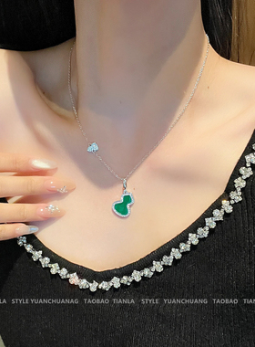 葫芦项链女轻奢高级感