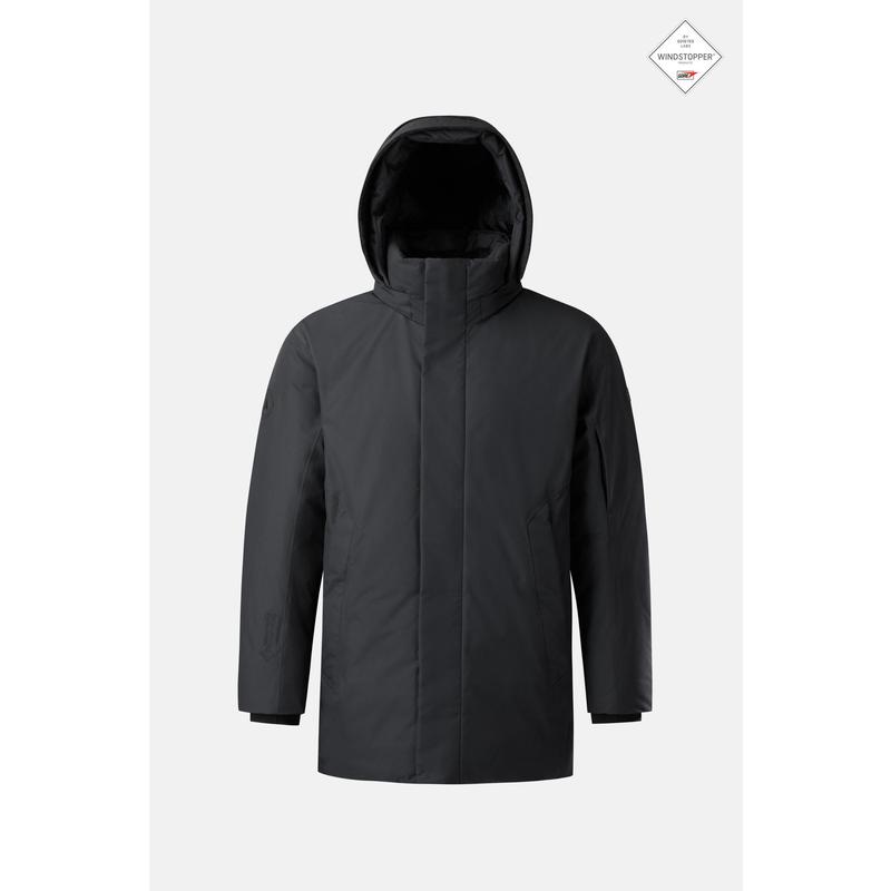 KOLON SPORT可隆男士羽绒服防风保暖防水冲锋衣连帽中长款外套