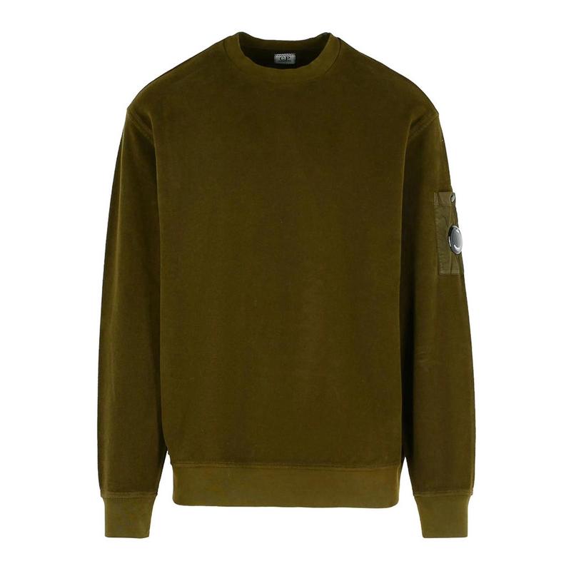 CPCOMPANY康柏力男士卫衣保暖棉布军绿春秋日常上衣潮流休闲