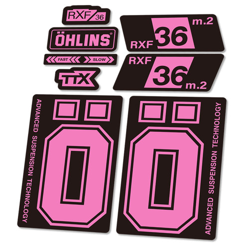 OhlinsRXF36M.2前叉贴纸3M防水