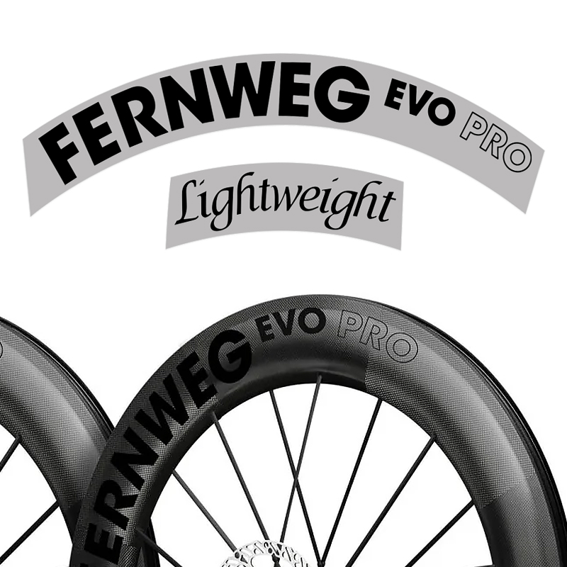 LW老王Lightweight碳刀公路贴纸