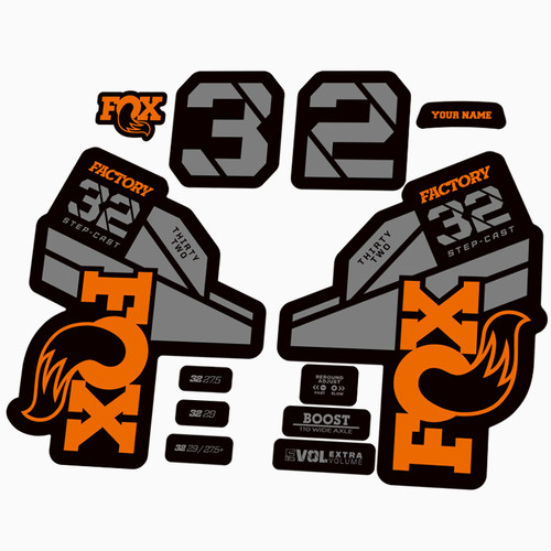 2022款FOX32前叉贴纸FACTORY