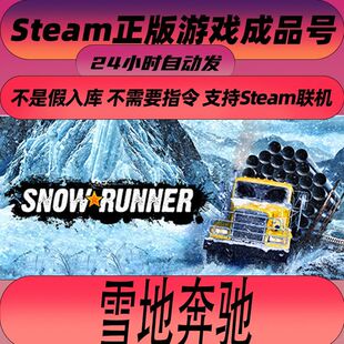 steam正版 雪地奔驰  SnowRunner 账号成品号