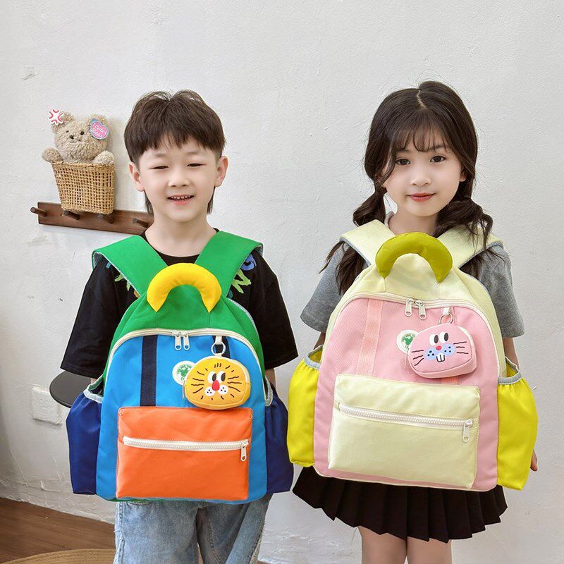 儿童背包可爱春游小学生双肩包外出旅游轻便洋气男女童幼儿园书包