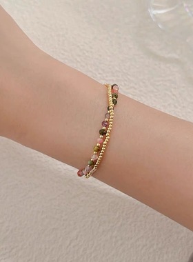 三串叠戴手链女款轻奢小众