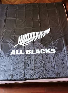 新西兰橄榄球队被套被罩枕头套140x210儿童双人ALL BLACKS 外贸