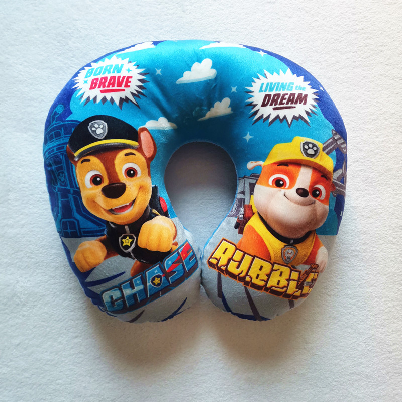 汪汪队立大功u型枕头旅行护颈枕肩颈飞机靠枕坐车便携趴枕狗狗