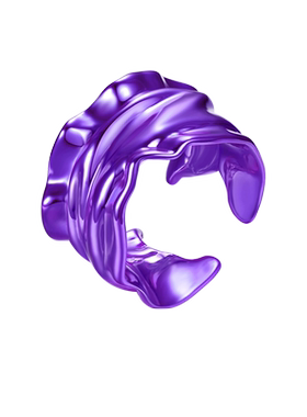 MIF褶皱丝绸戒指高级感轻奢开口