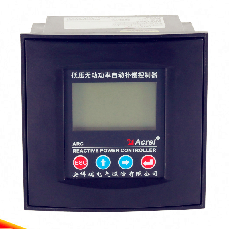 安科瑞液晶功率因数自动补偿控制器电容补偿柜投切ARC-6F/J(R)-L