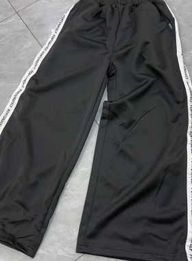 外贸出口日本男女童儿童140-150码春夏季速干阔腿运动休闲校服裤