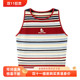甜美条纹标语撞色背心夏修身 商场同款 撞色上衣背心C2EFF2513