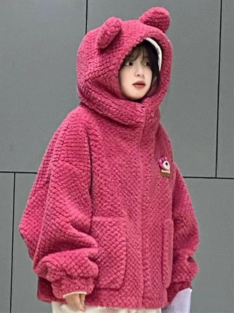 草莓联名刺绣外套21新款